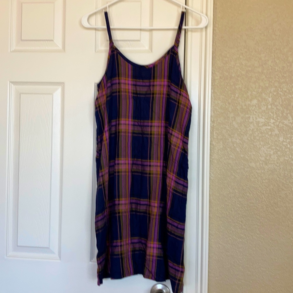 Mossimo Plaid Slip Dress